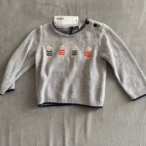 Janie and Jack teddy sweater